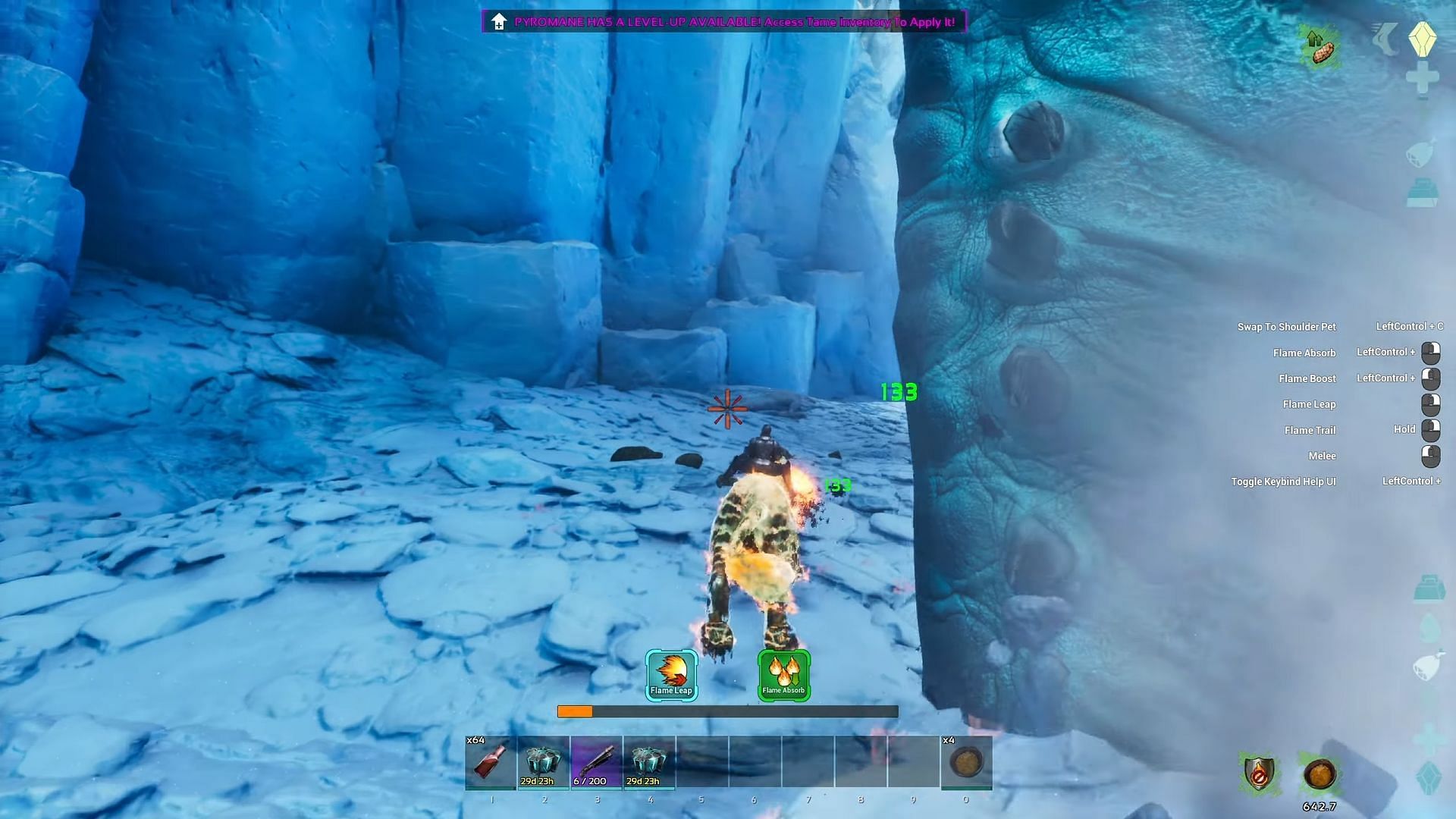 Stay close and deal damage (Image via Studio Wildcard || YouTube/Jonna-X)